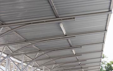 installing Burton End metal roofing